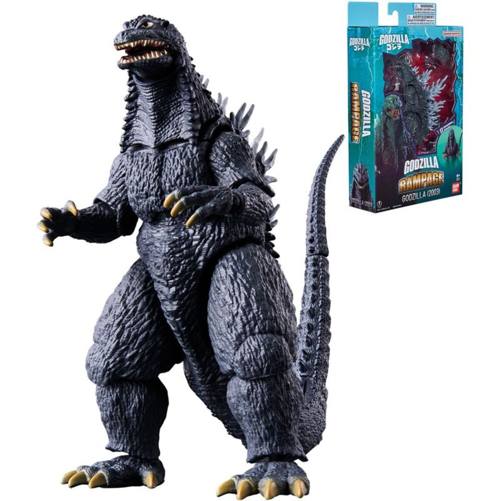 Godzilla 2003 6 inch Scale Godzilla Action Figure  COLLECTIBLES